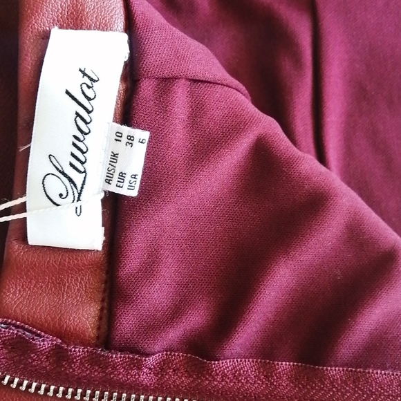 Leather Skirt - Picture 3 of 5